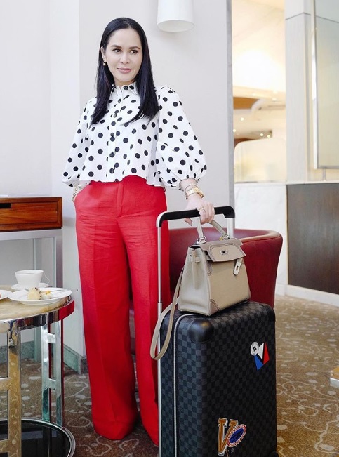 Jinkee Pacquiao's Sweatsuit Airport Ootd Costs At Least P1 Million